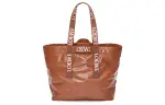 LOEWE Fold Shopper In Paper Calfskin Tan