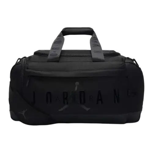 Jordan Universal one-shoulder bag for leisure for traveling, black sports bag, 36, polyester