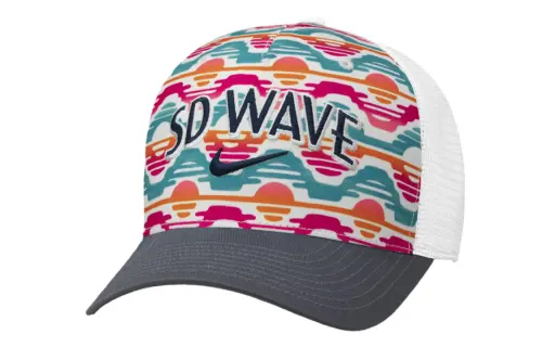 Nike San Diego Wave Fc Nike Nwsl Trucker Cap