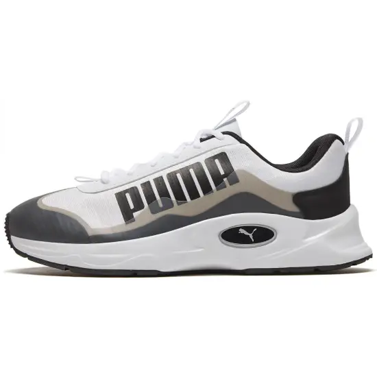 PUMA Nucleus Running Shoes Unisex Low-top White/Black