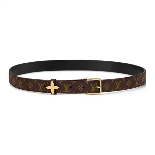 LOUIS VUITTON Lv Flowergram 25mm Belt