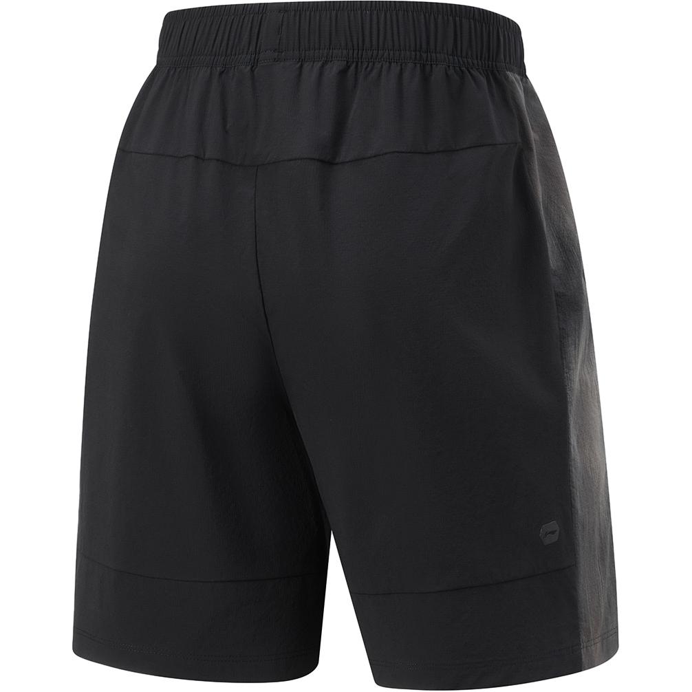 Li Ning Fitness Series Sports Shorts Men’s Black/Black All Over Print