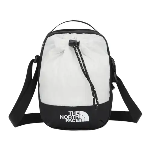 THE NORTH FACE Shoulder Bag Outdoor Bag Nylon Black White Unisex
