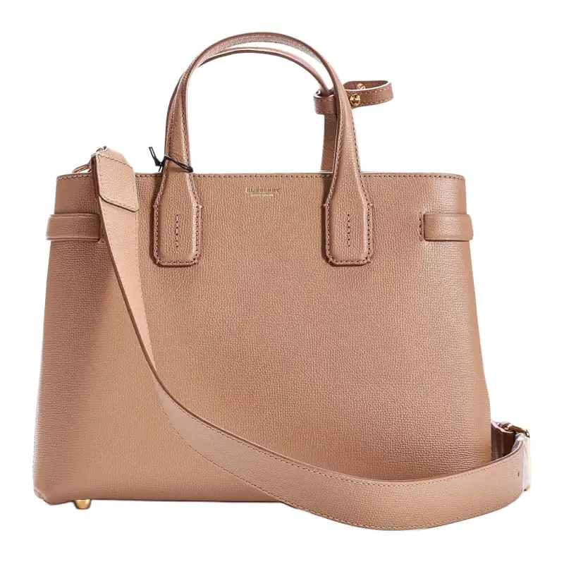 Burberry Leather Shoulder Bag, Crossbody Bag, Handbag Medium Women's Brown