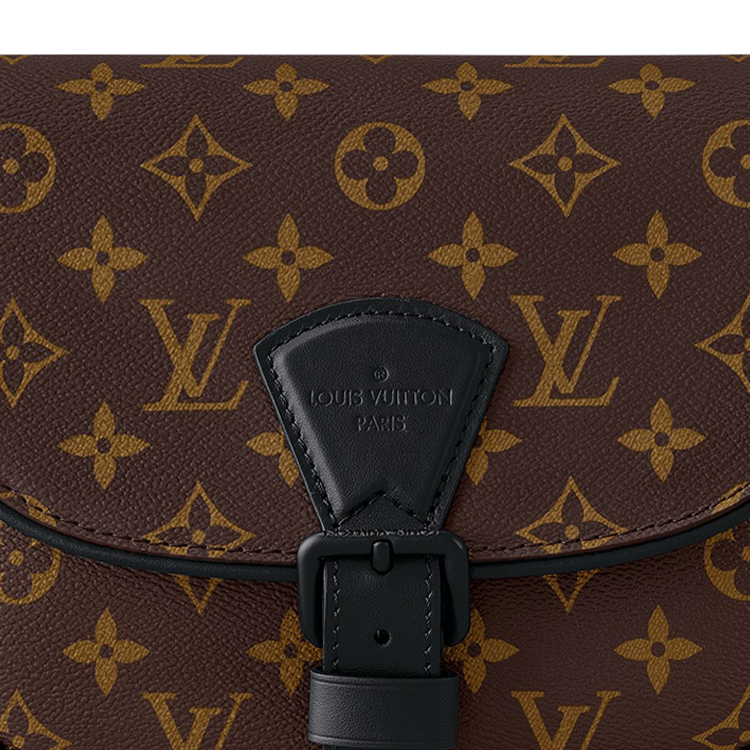 Мужская сумка LOUIS VUITTON MontsourisMessenger (коричневая) — фото 4