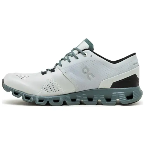 On Running Cloud X Glacier Grey Olive