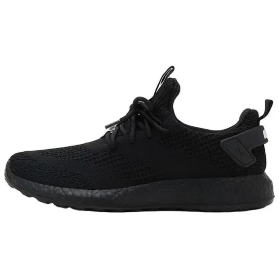 Warrior Anti Slip Wear Resistant Low Top Casual Shoes Men's Black