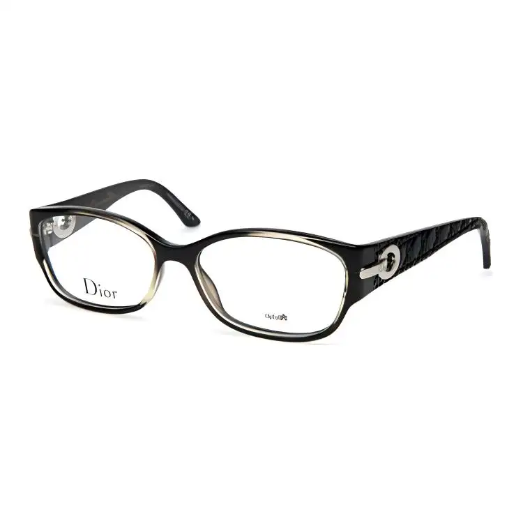 DIOR Cat Eye Eyeglass Frames Women's Black