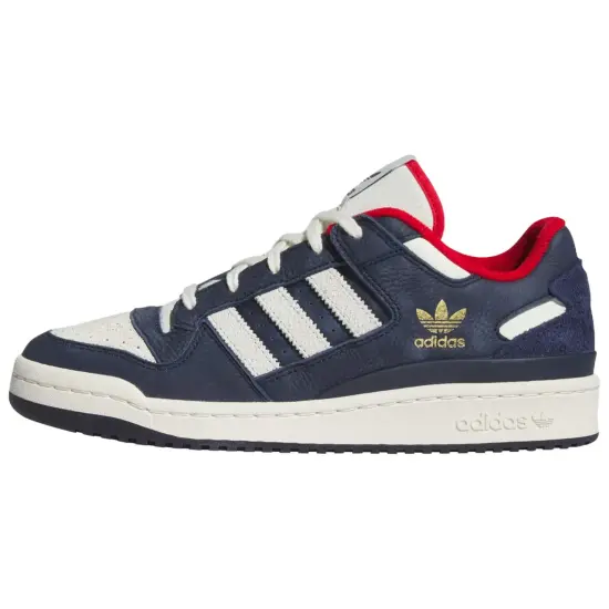 Adidas Originals Forum Low Cl Night Indigo Ivory Better Scarlet
