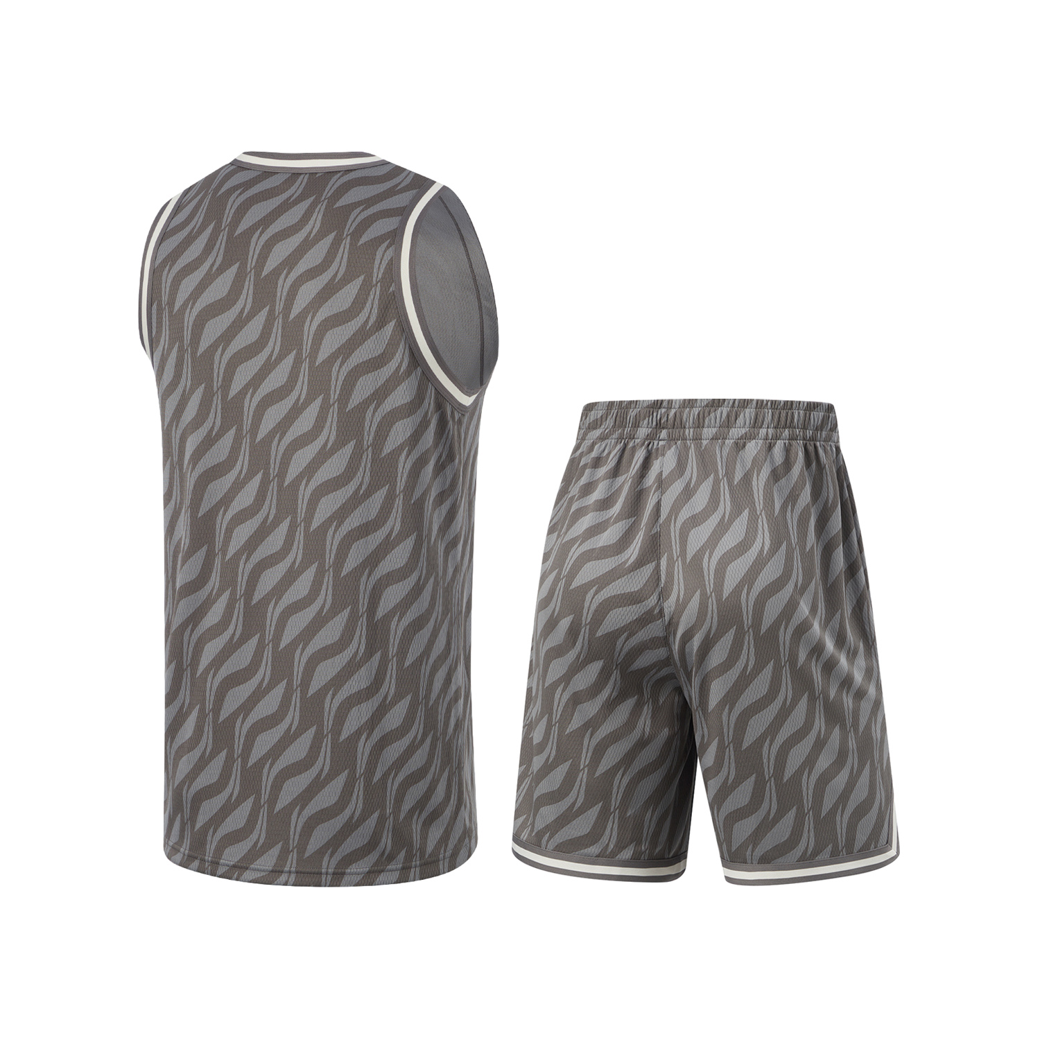 Li Ning CBA Collection Casual Sportswear Men’s Road Gray/Asphalt Gray