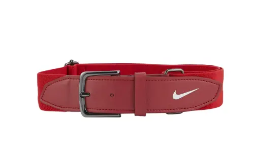 Nike Brand Logo Pin Buckle Belts Kids' Red