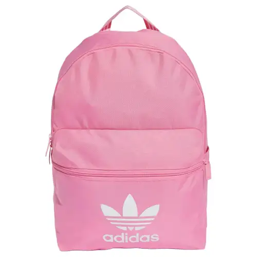Adidas originals clover adicolor series Logo printing casual sports large capacity polyester (polyester fiber) backpack regular men and women same style couple style bliss pink