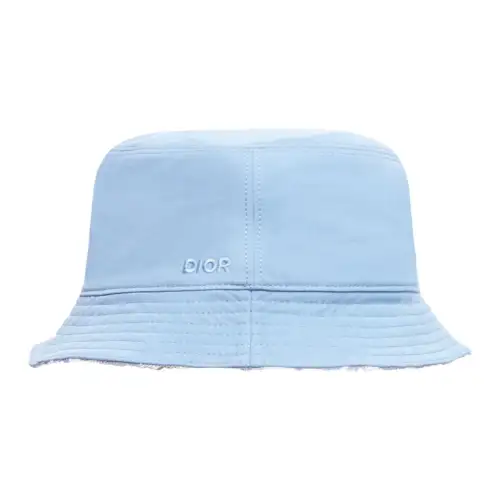 DIOR Homme Logo Embroidered Reversible Bucket Hat