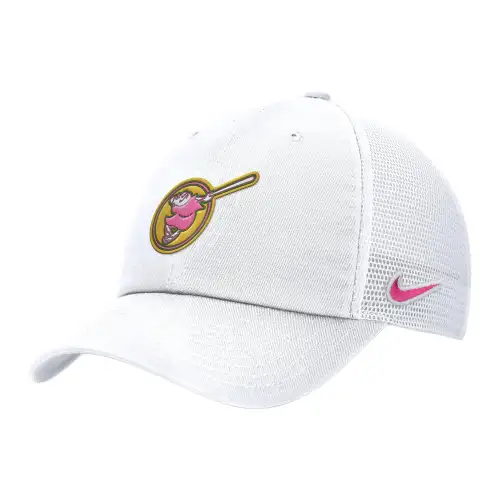 Nike Cotton Baseball Caps Men's White