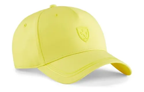 PUMA Polyester Baseball Caps Unisex Yellow