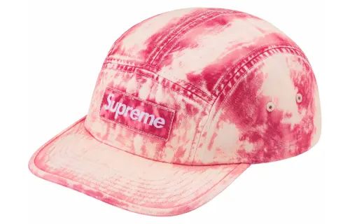 Supreme 100% Cotton Twill Baseball Caps Unisex Peach