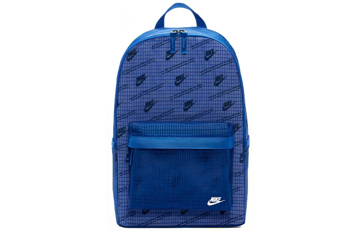 Nike Heritage Polyester Backpack Regular Unisex Lake Blue