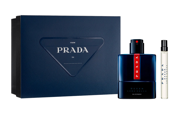 PRADA Prada, marine handheld perfume, men's spray, set, men's style, long-term effect, 100 ml, 10 ml, 100 ml, 10 ml