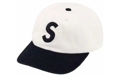 Supreme 100% Cotton Twill Baseball Caps Unisex White