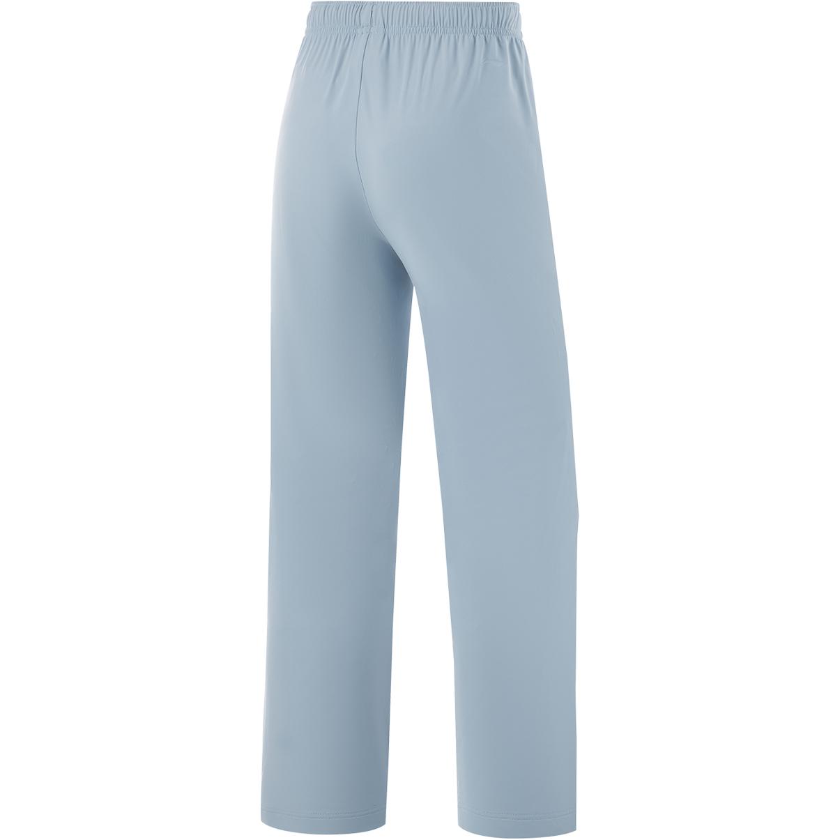 Li Ning Fitness Series Sports Pants Women’s Soft Gray Blue