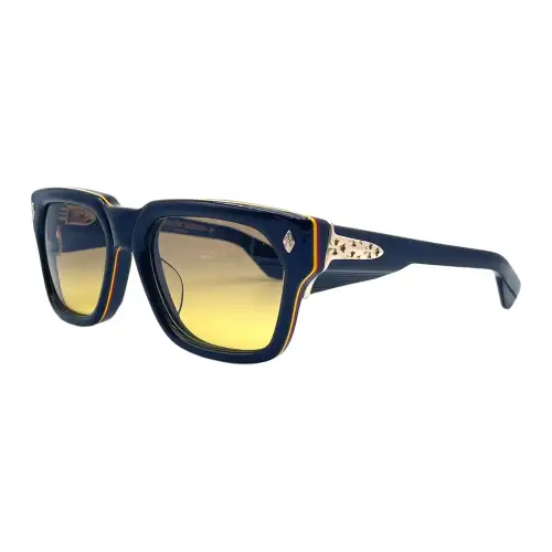 Chrome Hearts Square Sunglasses Men's Blue