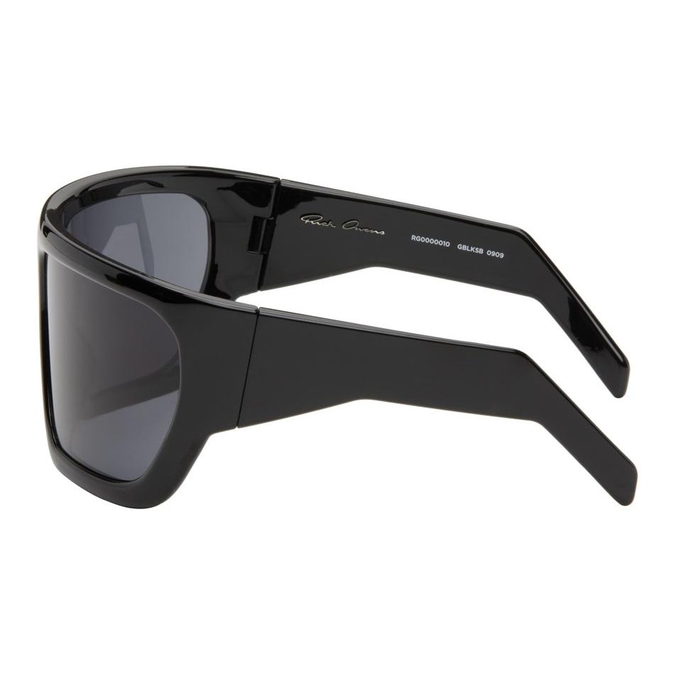 RICK OWENS/RO Nylon Square Sunglasses Women's Black