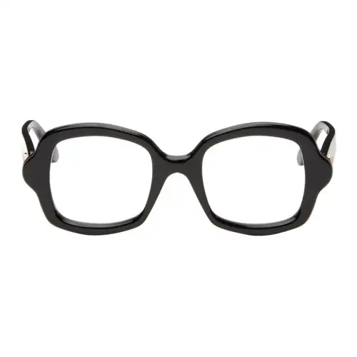 LOEWE Butterfly Eyeglass Frames Unisex Black