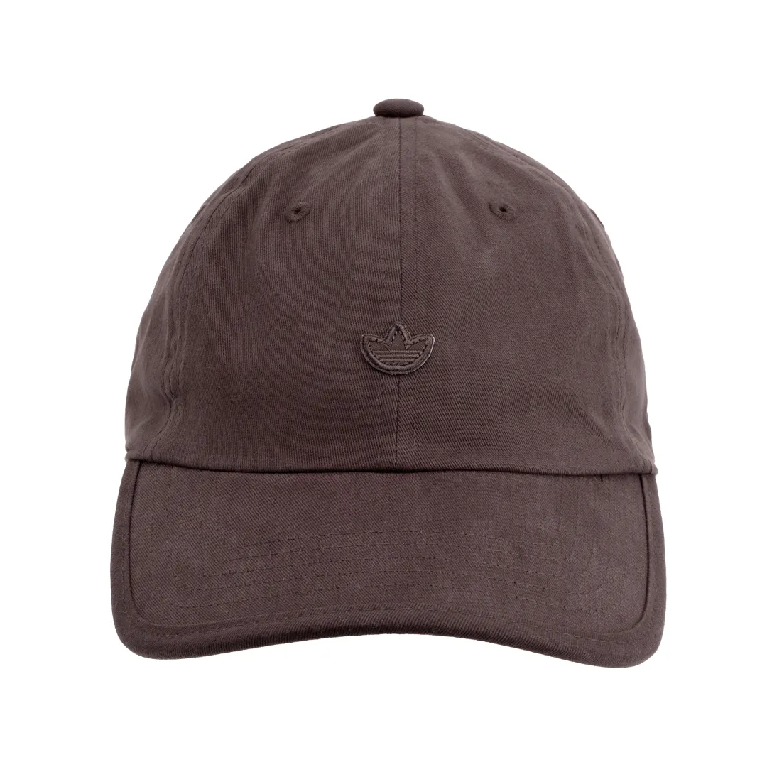 Adidas Originals Cotton Baseball Caps Men's Dark Gray Brown