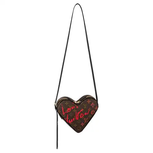 LOUIS VUITTON Limited Edition Sac Coeur Heartbox Monogram Brown