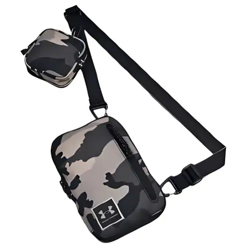 Under Armour Under Armour Polyester Crossbody Bag, Shoulder Bag Small Unisex Black
