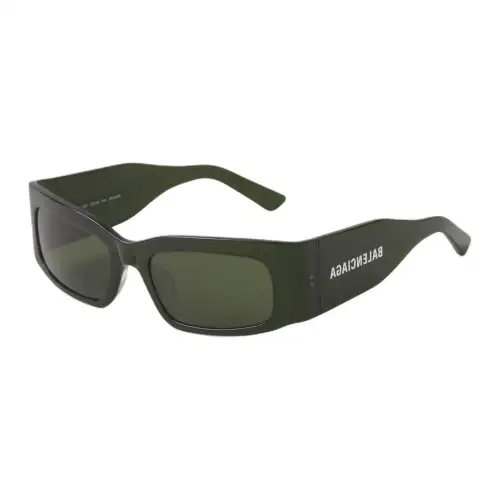 Balenciaga Paper Rectangle Frame Sunglasses