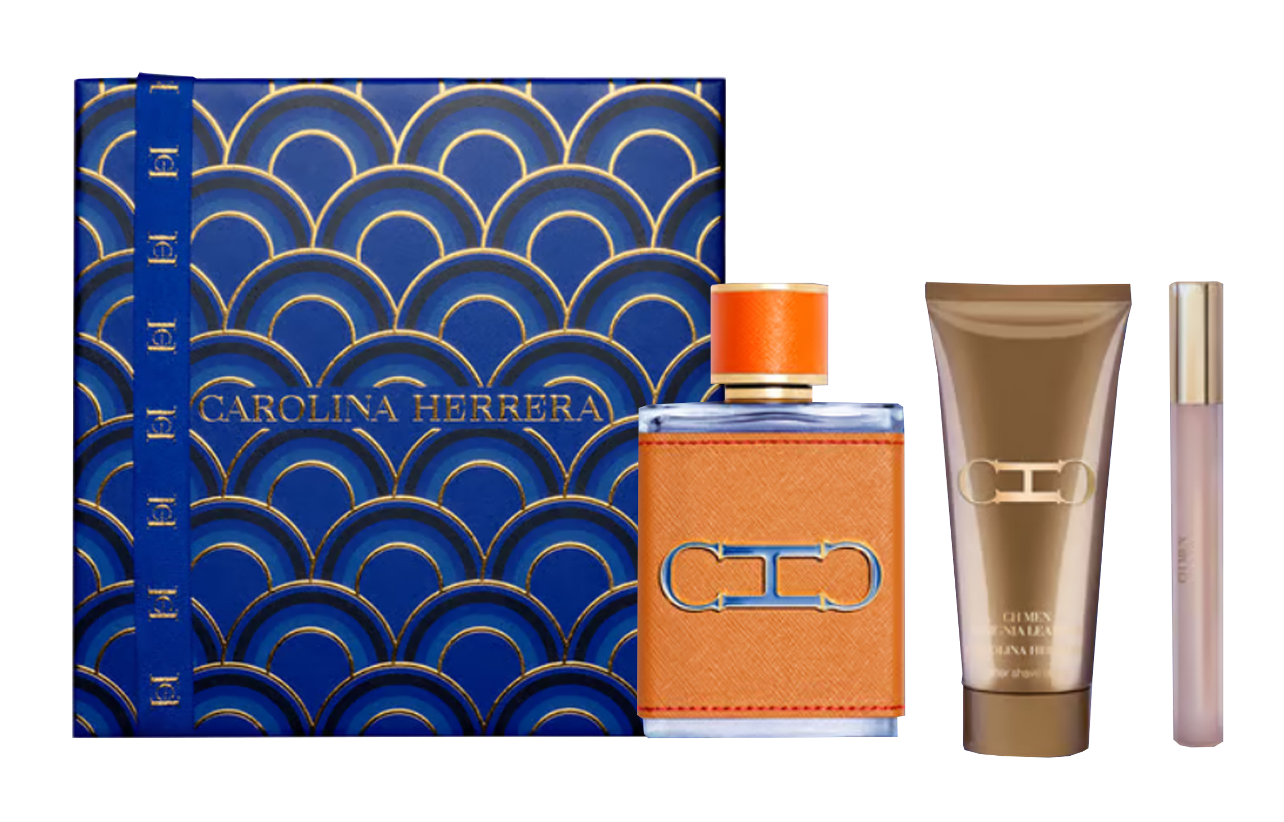 Men's gift box, perfume, set, after shave balm, spray, 100 ml, 100 ml, 10 ml