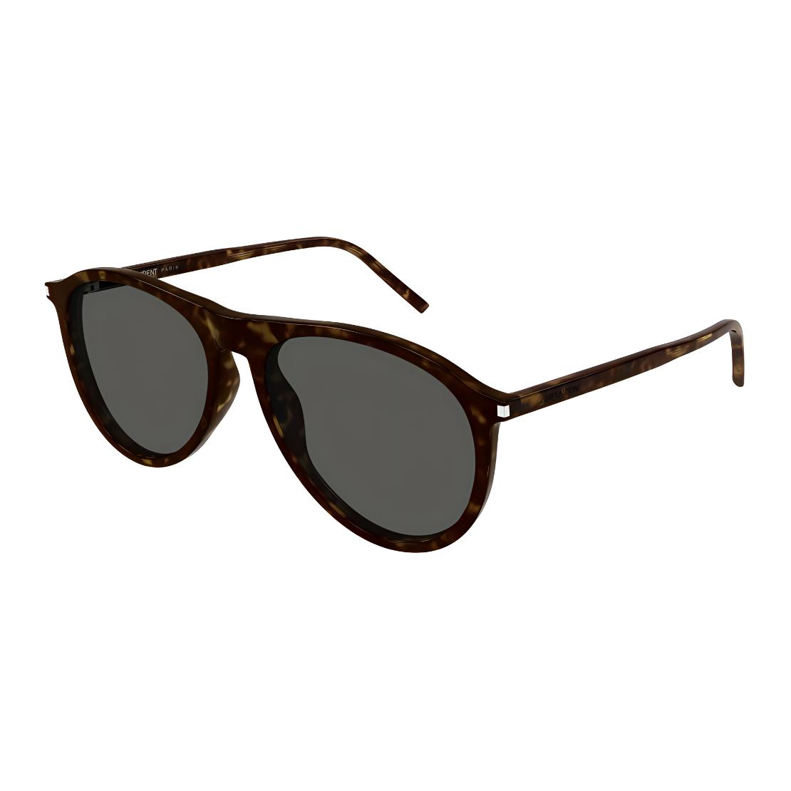 Мужские очки SAINT SAINT LAURENT (темно-черепаховые с черными линзами)