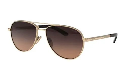 PRADA Eyewear Logo engraved Pilot frame Sunglasses