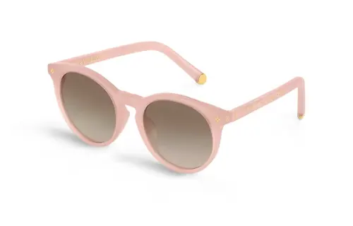 LOUIS VUITTON Metal Acetate Irregular Shape Sunglasses Women's Pink