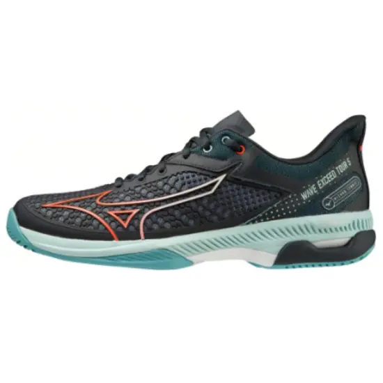 Mizuno Wave Exceed Tour 5 Tennis Shoes Unisex Low-Top Black