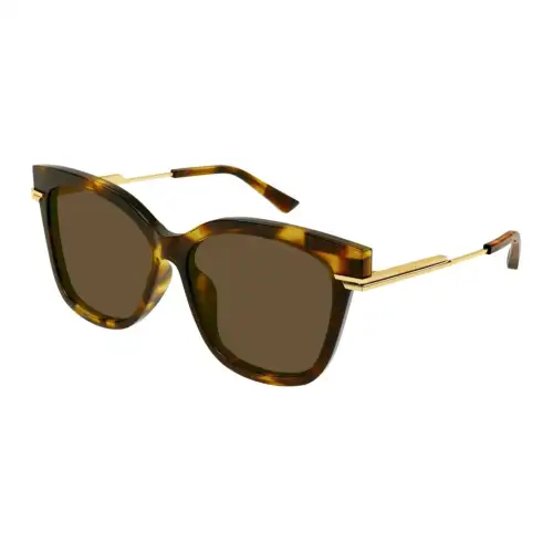 Bottega Veneta Classic Square Frame Sunglasses
