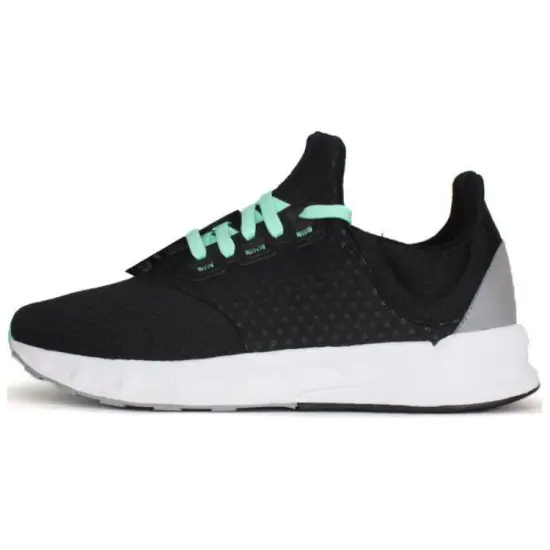Adidas Falcon Elite 5 Cushioning Anti-Slip And Wear-Resistant Mid-Top Casual Running Shoes Women's Black Cyan