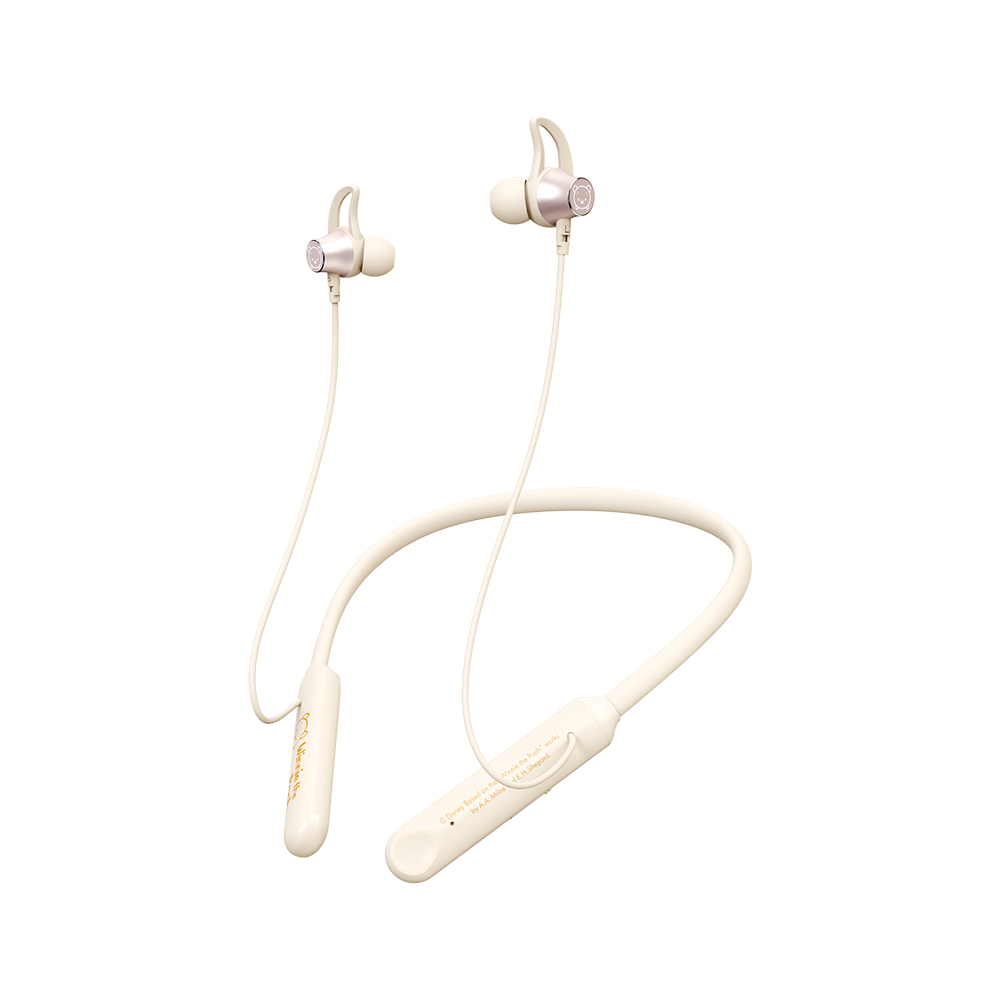 Disney Disney Q5 top product joint model, sports and running, anti-sweat and waterproof, Bluetooth 5.3, magnetic absorption, compact and portable, long battery life, neck-mounted, passive noise reduction, headphones
