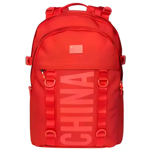 Anta Oxford Backpack Regular Unisex National Flag Red