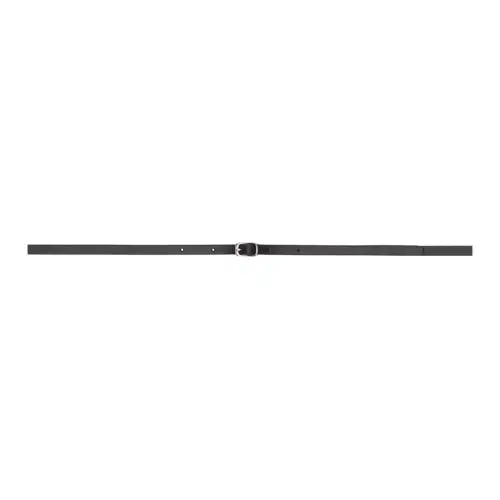 Maison Margiela Polished Design, Pin Buckle Leather Belts Men's Black