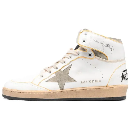 Golden Goose Sky-Star White Taupe