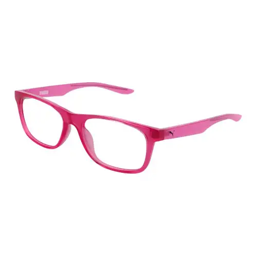 PUMA Square Eyeglass Frames Men's Pink