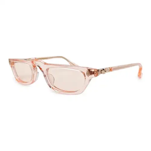 Chrome Hearts Acetate Irregular Shape Sunglasses Men's Pink