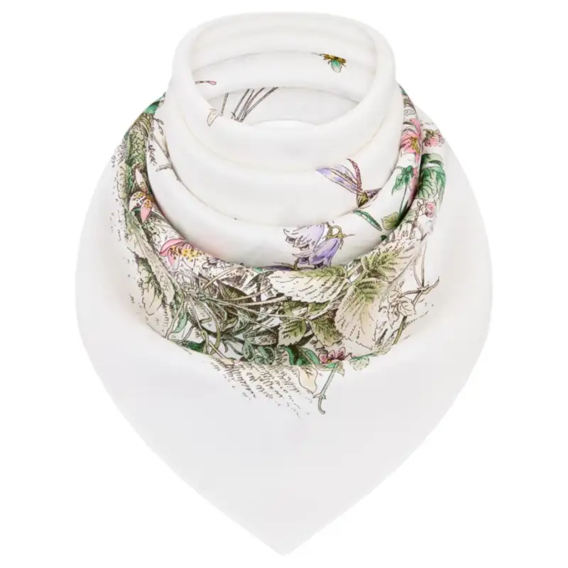 DIOR Silk Silk Scarves Unisex Beige