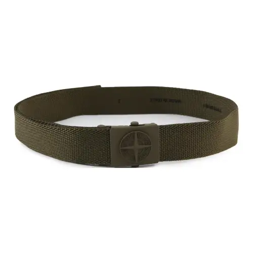 STONE ISLAND Junior Compass Motif Buckle Belt