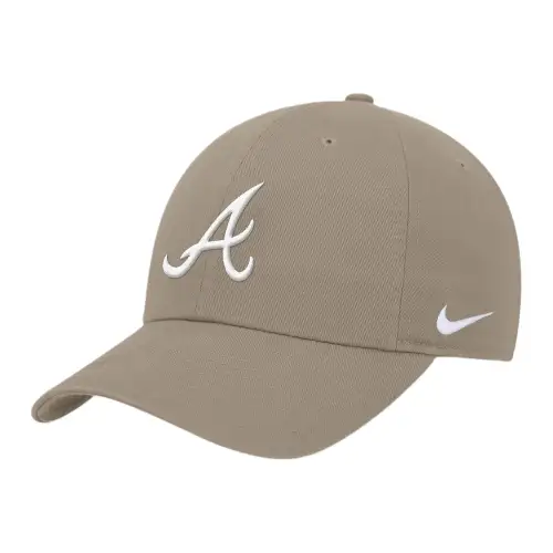Nike 100% Cotton Baseball Caps Unisex Khaki
