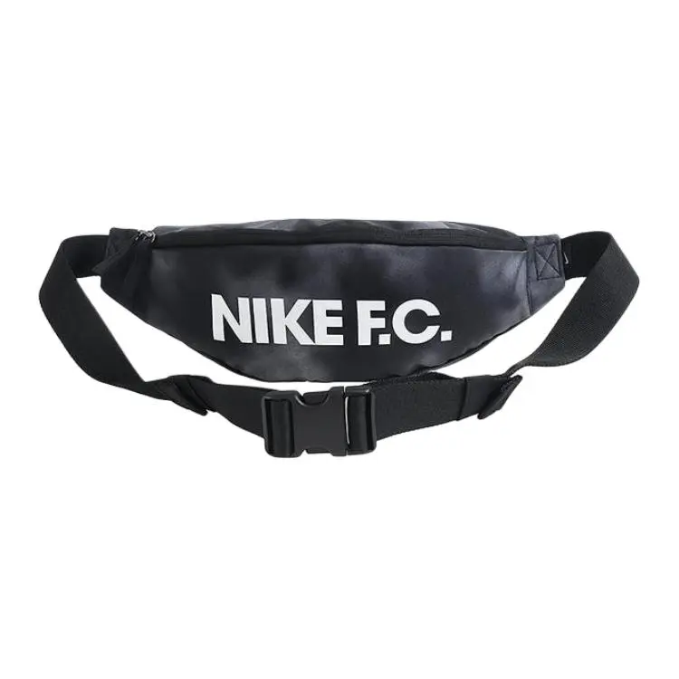 Nike Polyester Crossbody Bag, Cell Phone Pouch, Key Pouch, Fanny Pack Regular Unisex Black