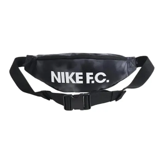 Nike Polyester Crossbody Bag, Cell Phone Pouch, Key Pouch, Fanny Pack Regular Unisex Black