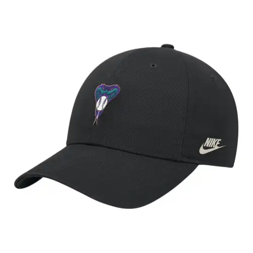 Nike Cotton Baseball Caps Men's Black